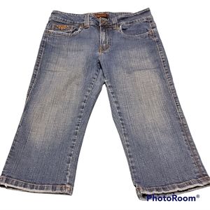Lee denim capris, Size 9/10 petite.